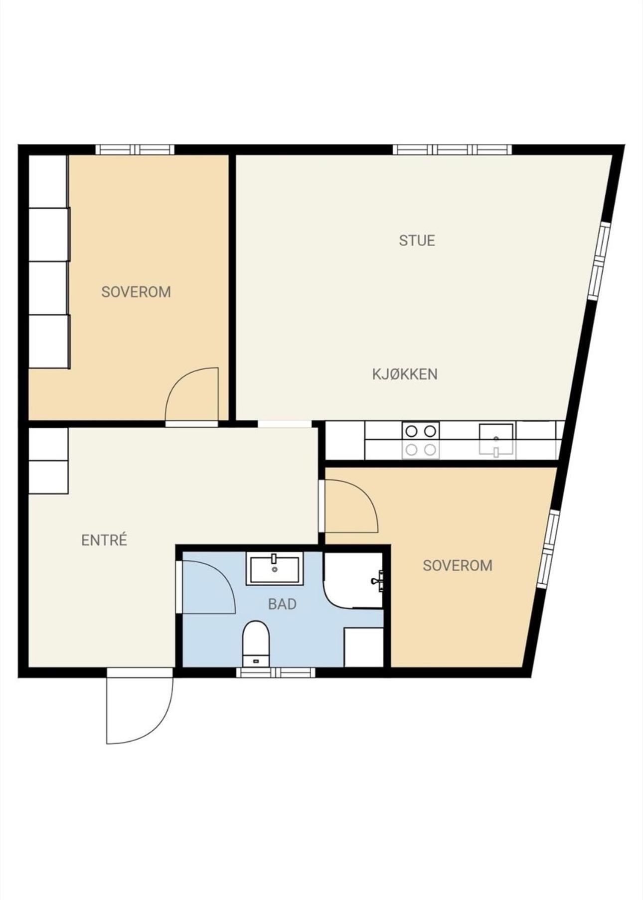 A Place To Stavanger, 5 - Quality And Free Parking- Appartamento